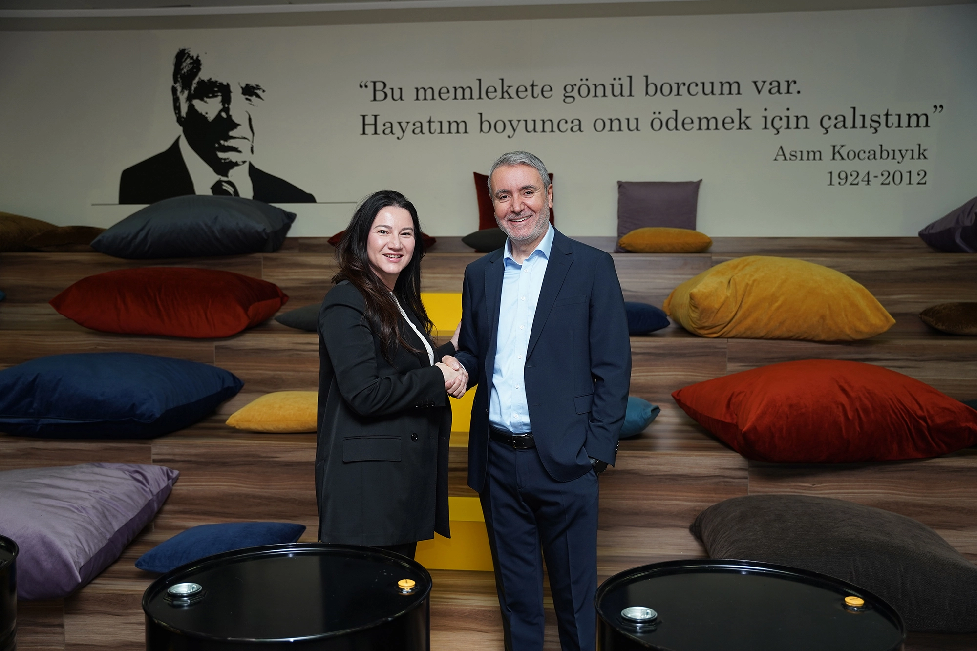 Faresin ve Borusan Cat iş birliği buluşması